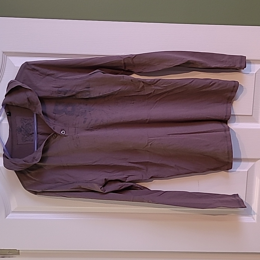 Guess hooded shirt, Size Large